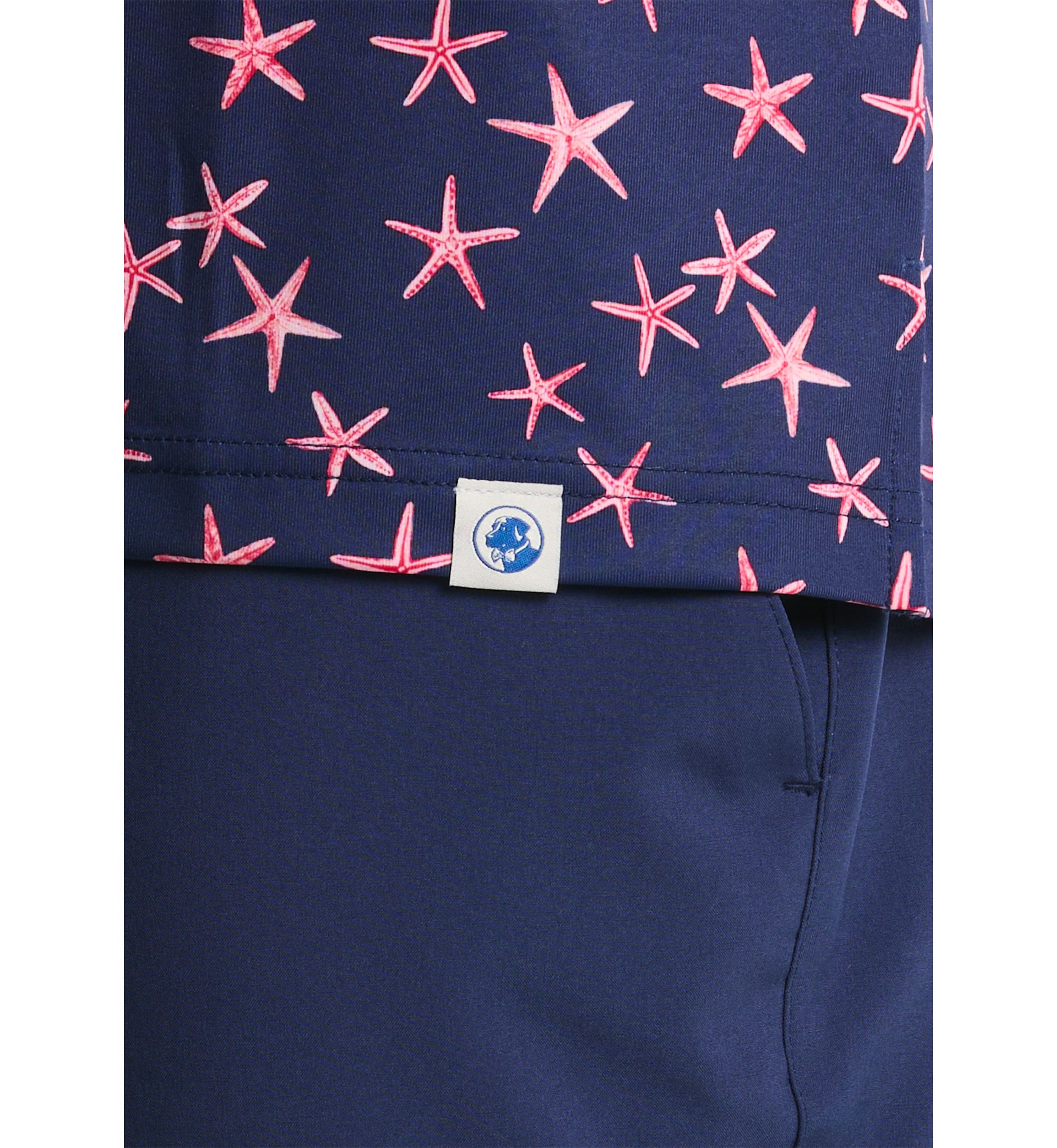 Big & Tall Printed Polo Shirt 