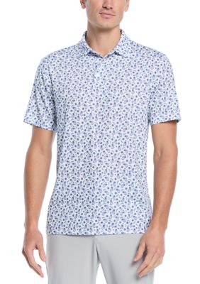 Southern Proper Men's Spicy Drink Print Polo Shirt