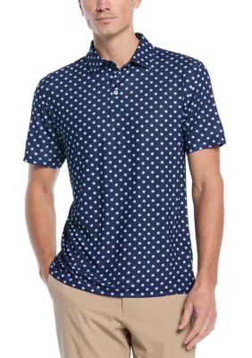 Southern Proper Men's Shell Print Polo Shirt