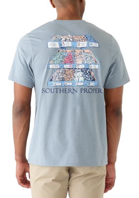 Southern Proper Men's Shells Graphic T-Shirt