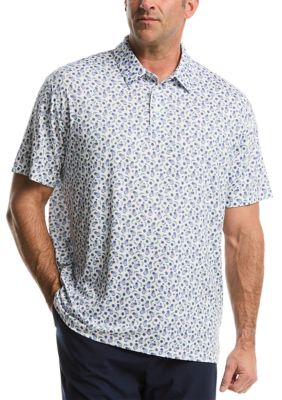 Southern Proper Men's Big & Tall Spicy Drink Printed Polo Shirt