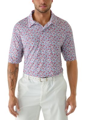 Southern Proper Men's Tall Crustacean Polo Shirt
