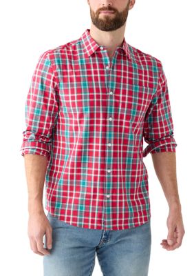 Southern Proper Men's Long Sleeve Plaid Shirt