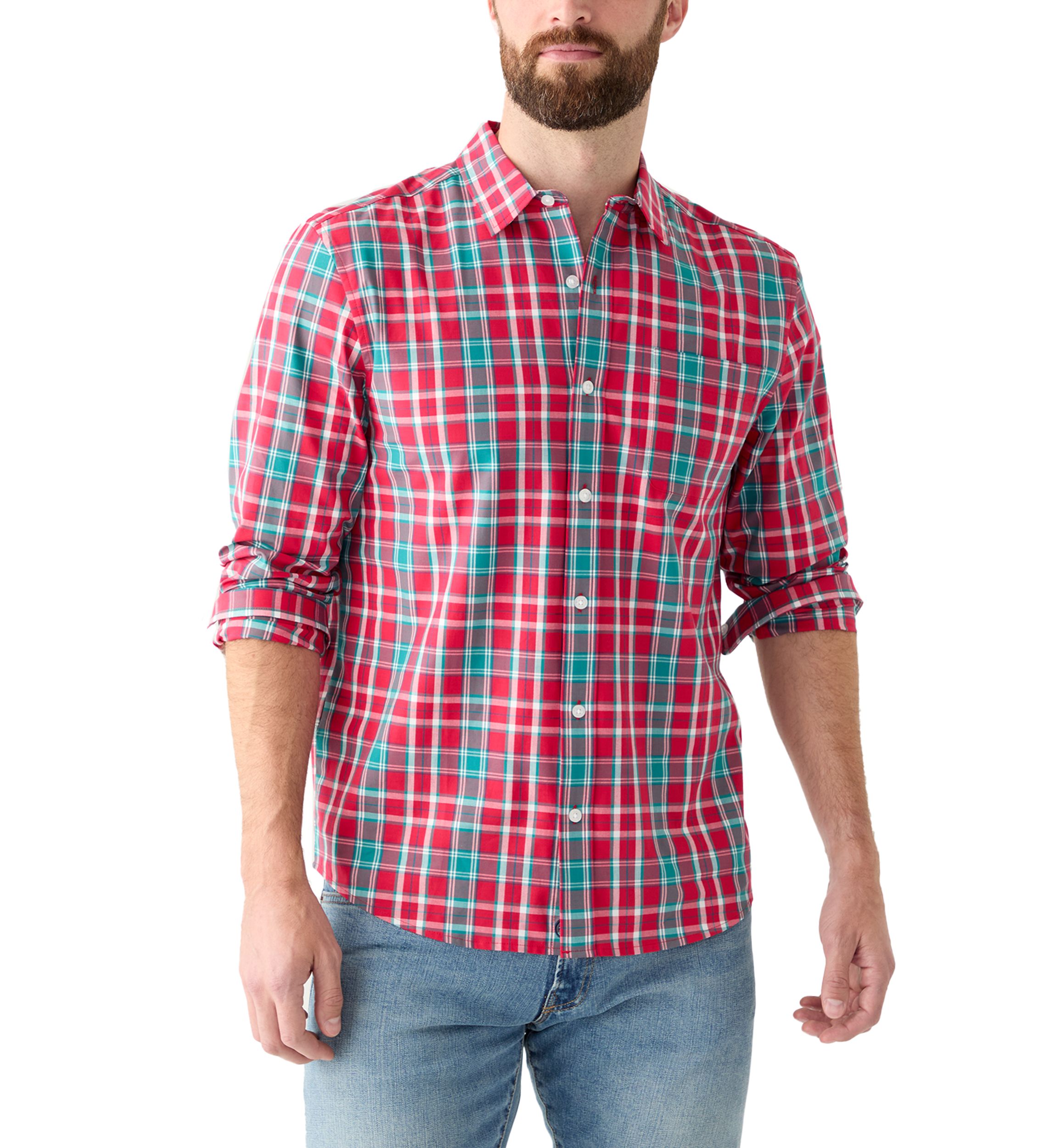 Long Sleeve Plaid Shirt