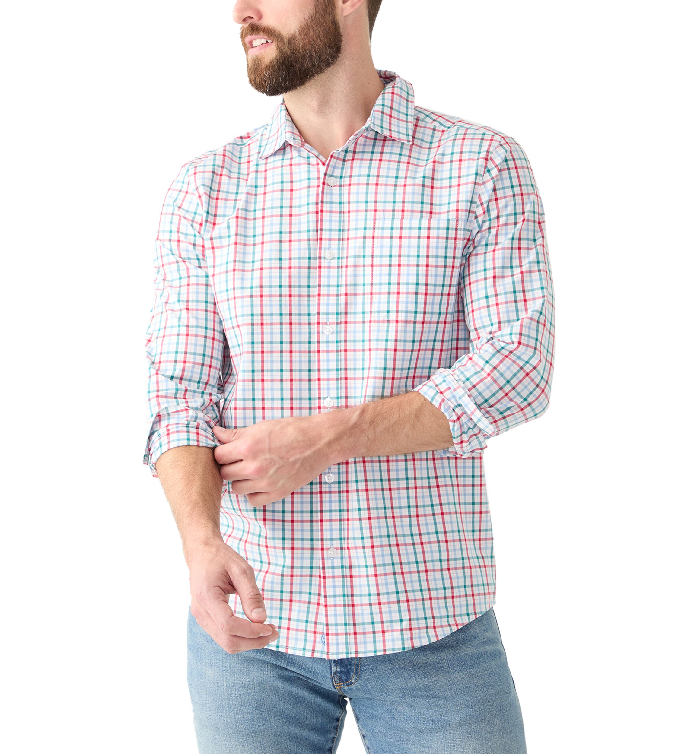 Long Sleeve Plaid Shirt