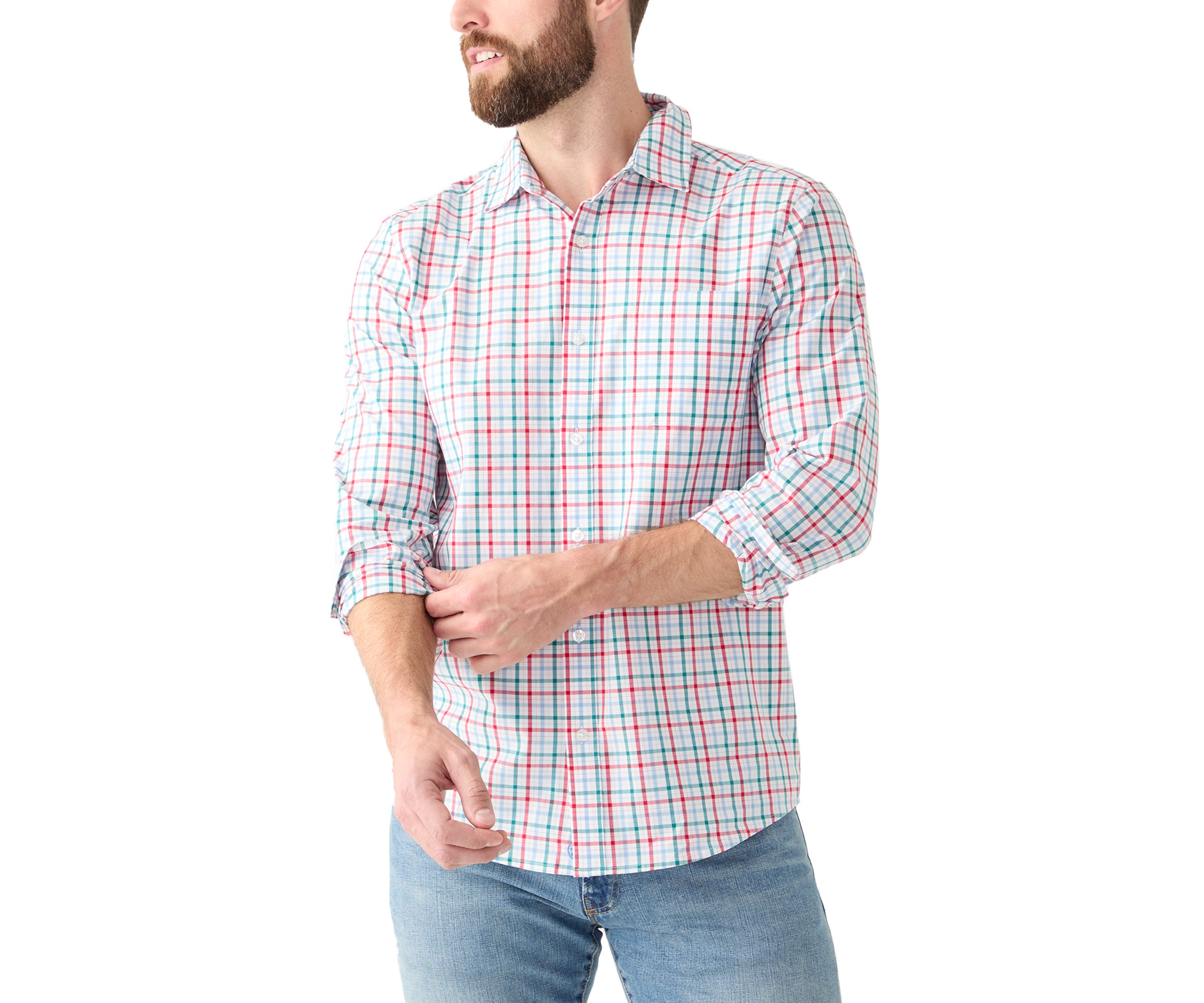 Long Sleeve Plaid Shirt