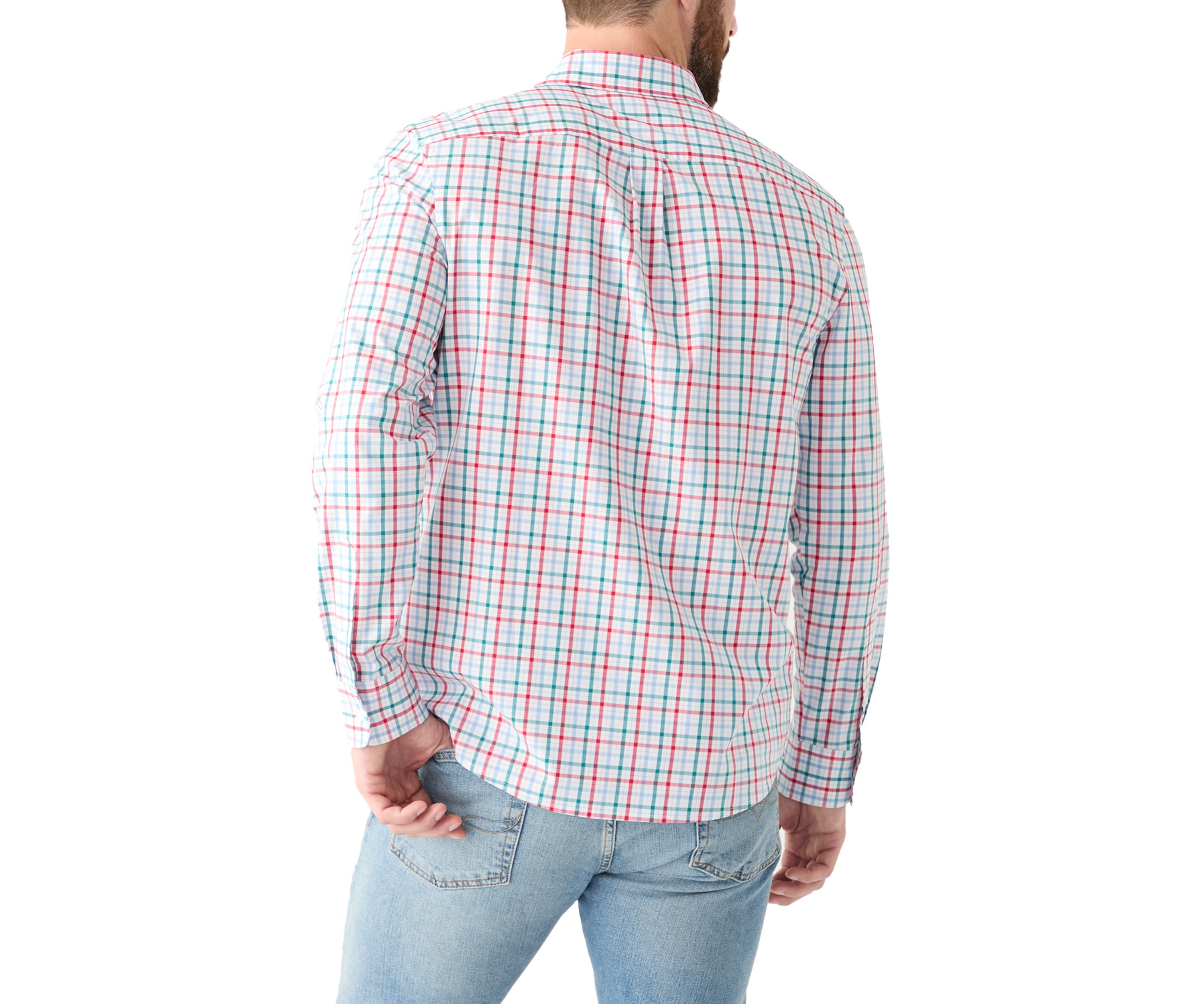 Long Sleeve Plaid Shirt