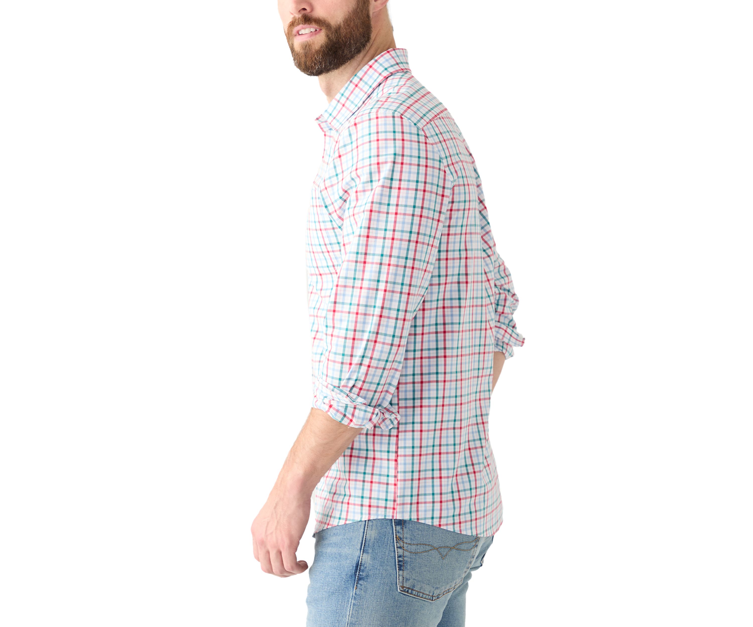 Long Sleeve Plaid Shirt