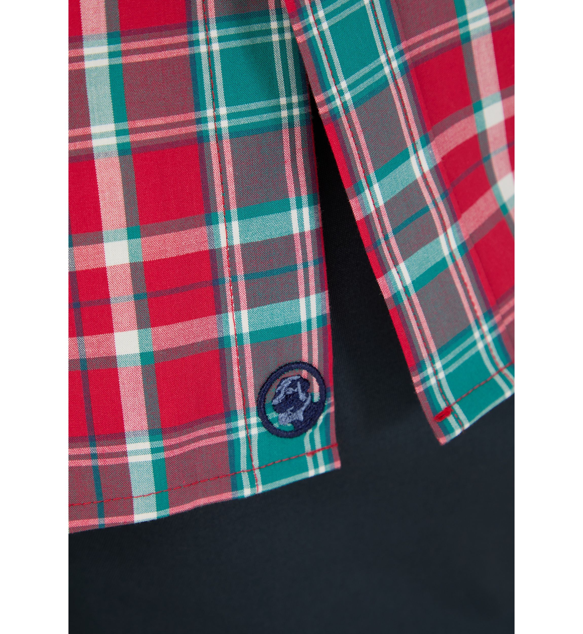 Big & Tall Plaid Printed Shirt