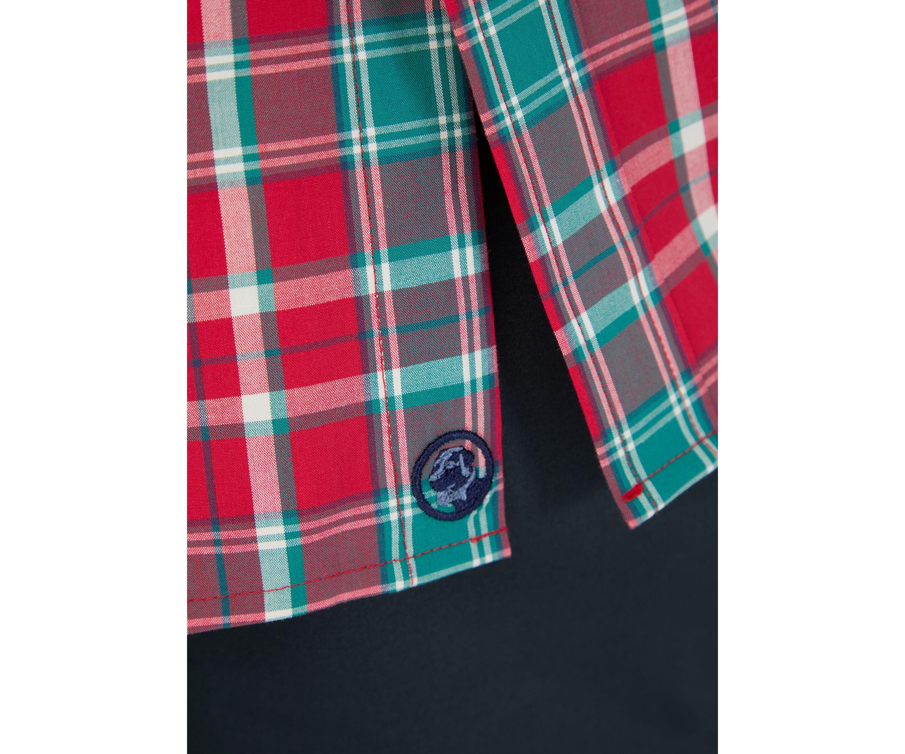 Big & Tall Plaid Printed Shirt