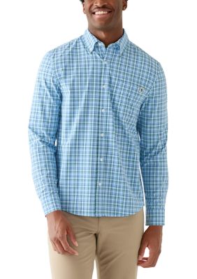 Southern Proper Men's Long Sleeve Multi-Color Plaid Shirt