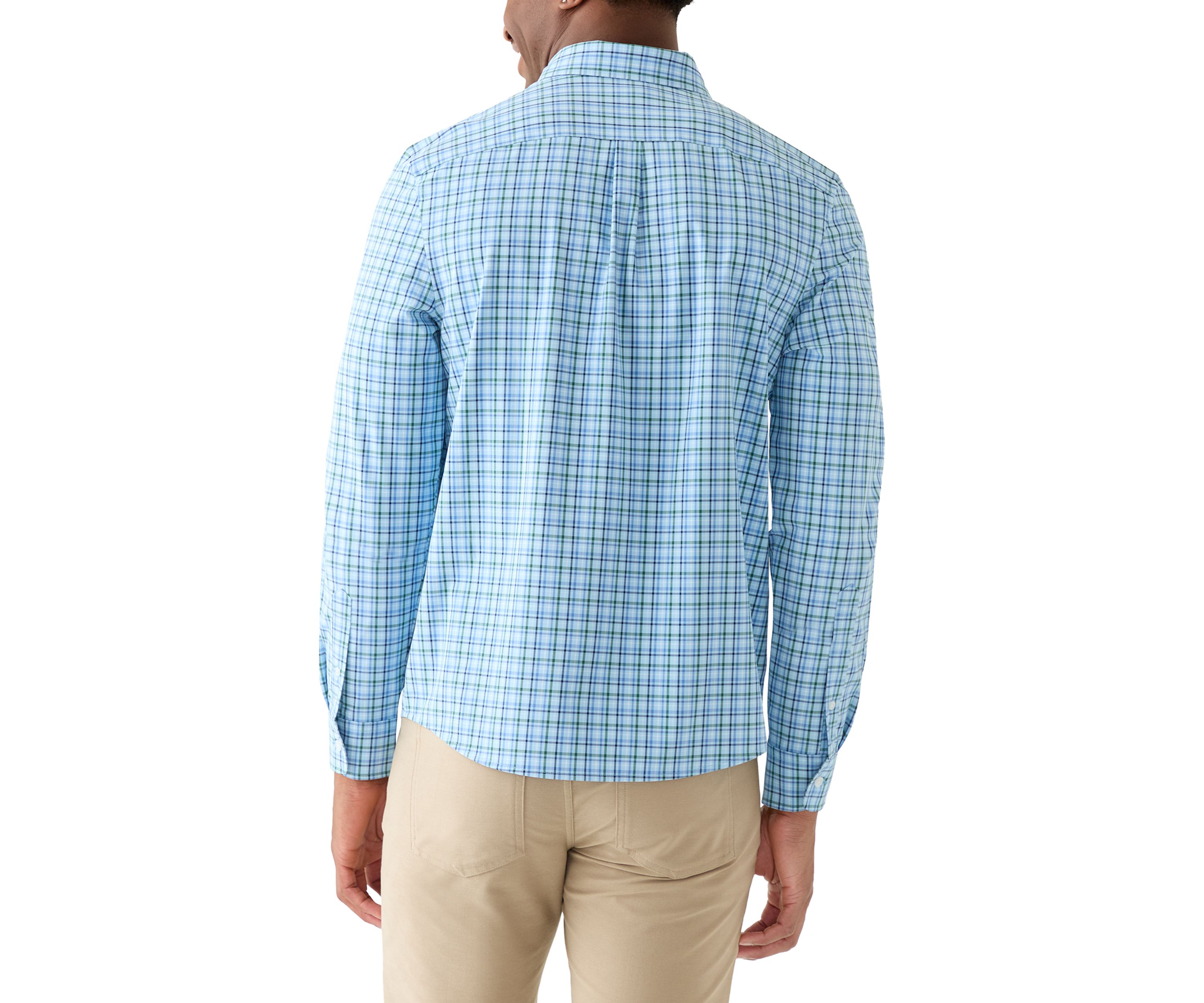 Long Sleeve Multi-Color Plaid Shirt