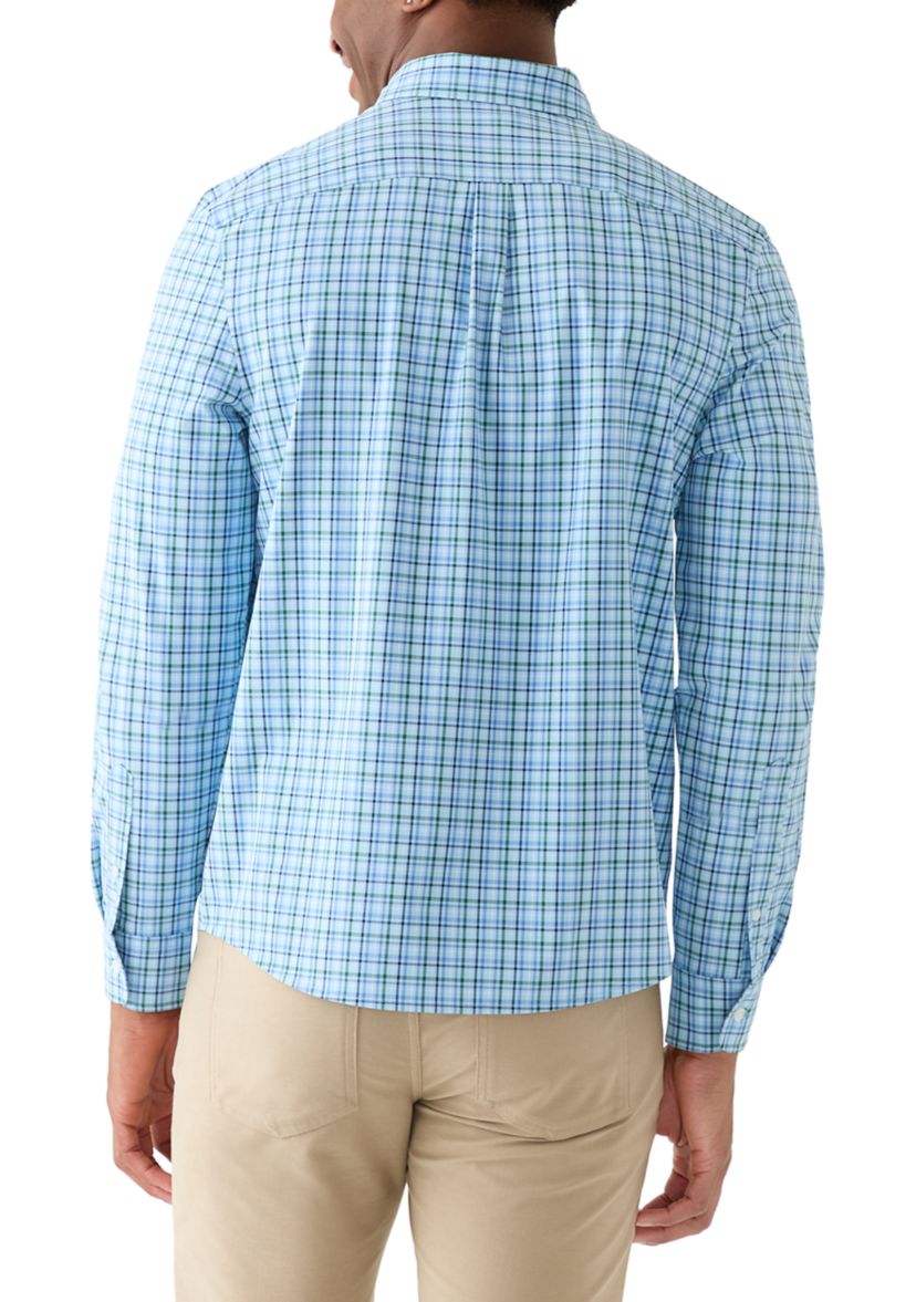 Long Sleeve Multi-Color Plaid Shirt
