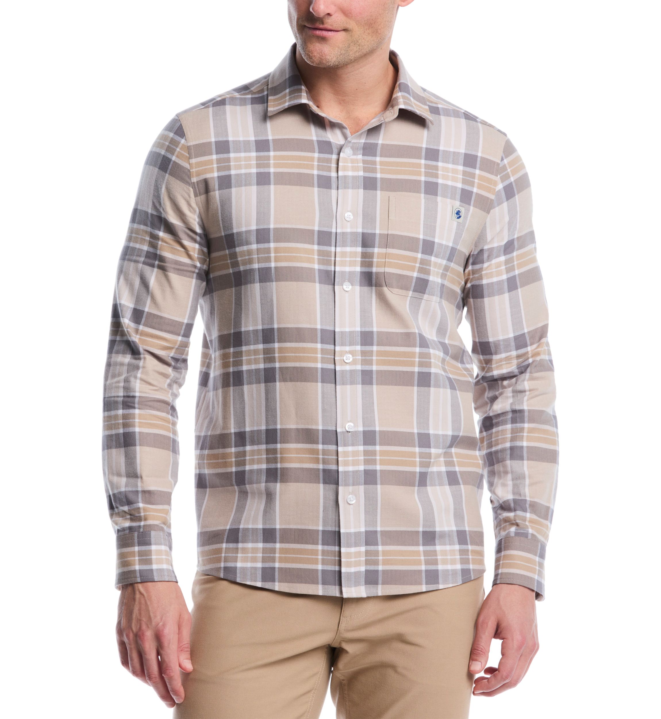 Long Sleeve Plaid Flannel Shirt