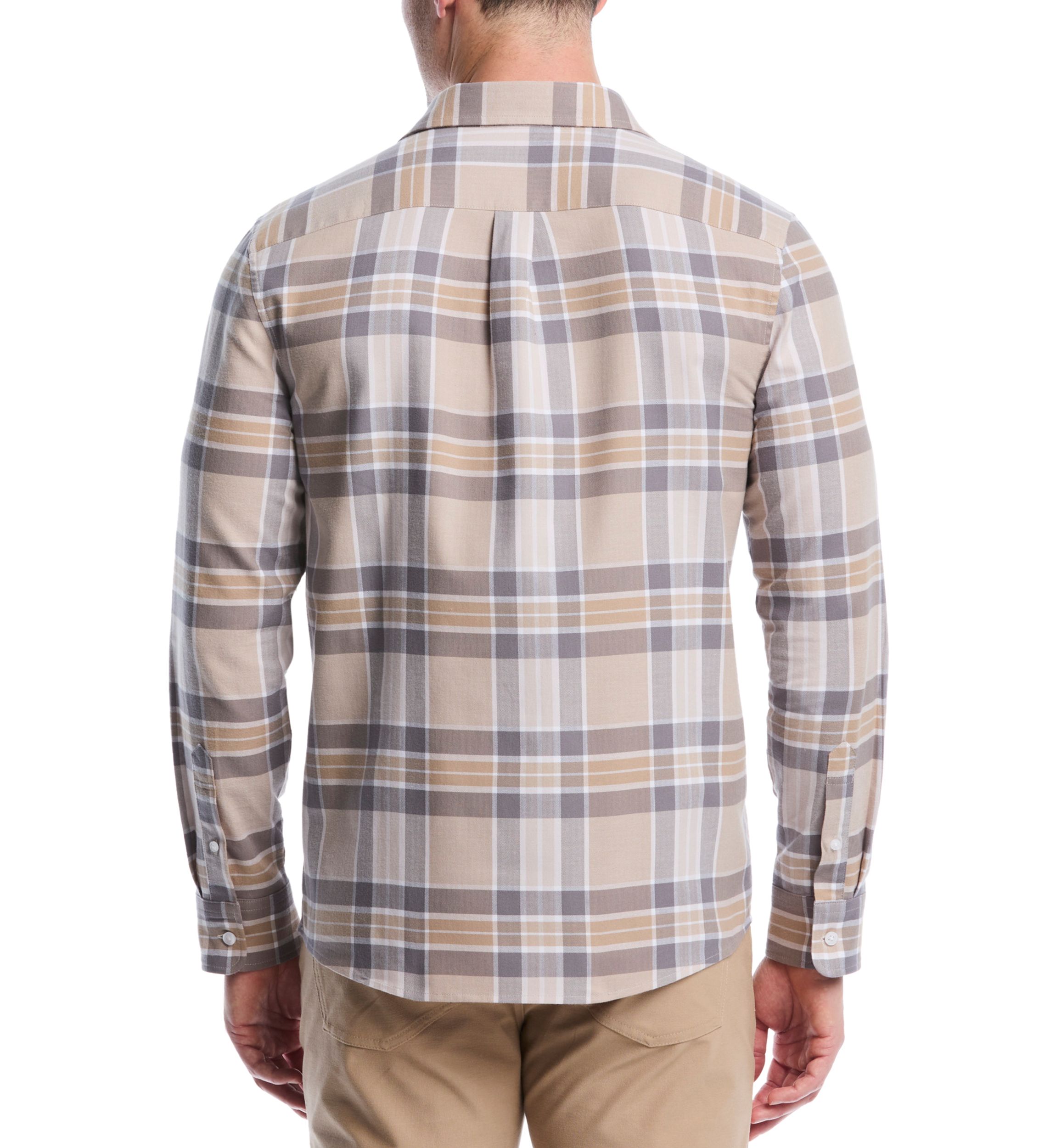 Long Sleeve Plaid Flannel Shirt
