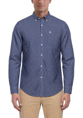 Southern Proper Men's Long Sleeve Plaid Shirt, XL