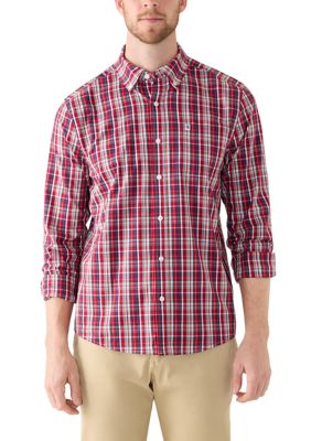 Southern Proper Men's Holiday Long Sleeve Shirt, XL