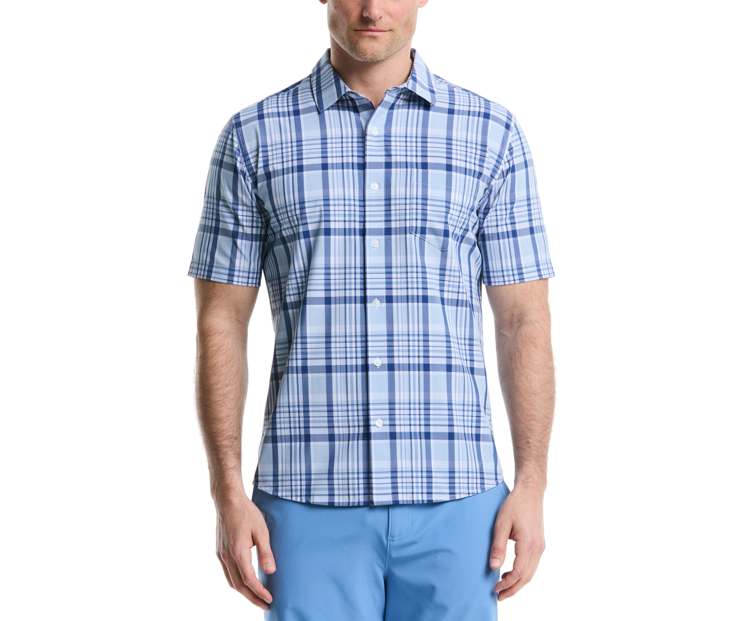 Woven Plaid Shirt