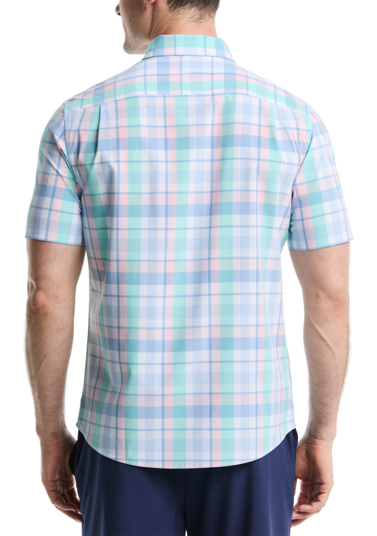 Big & Tall Woven Plaid Shirt 