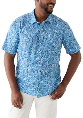 Southern Proper Men's Big & Tall Printed Button Down Shirt, 3XL Tall