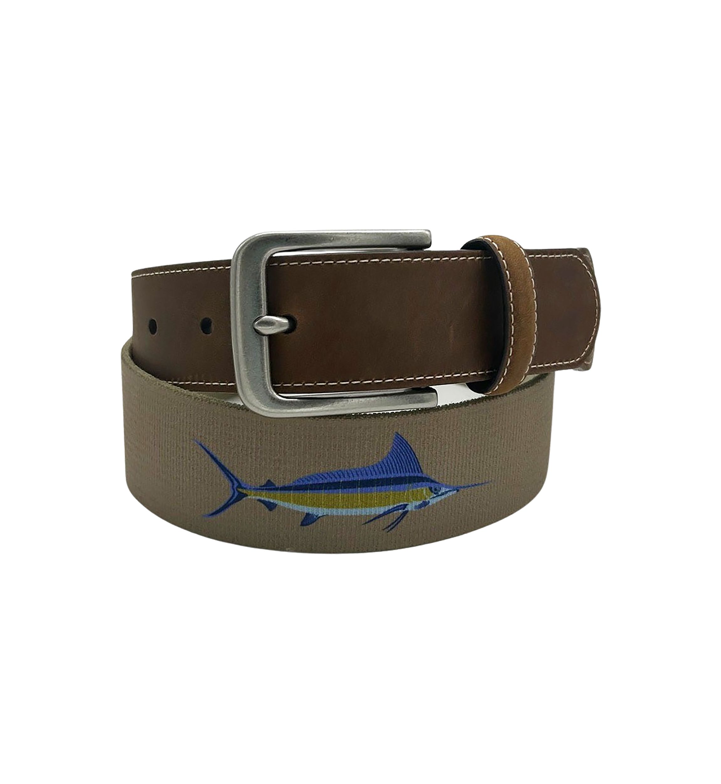 Fish Embroidered Belt