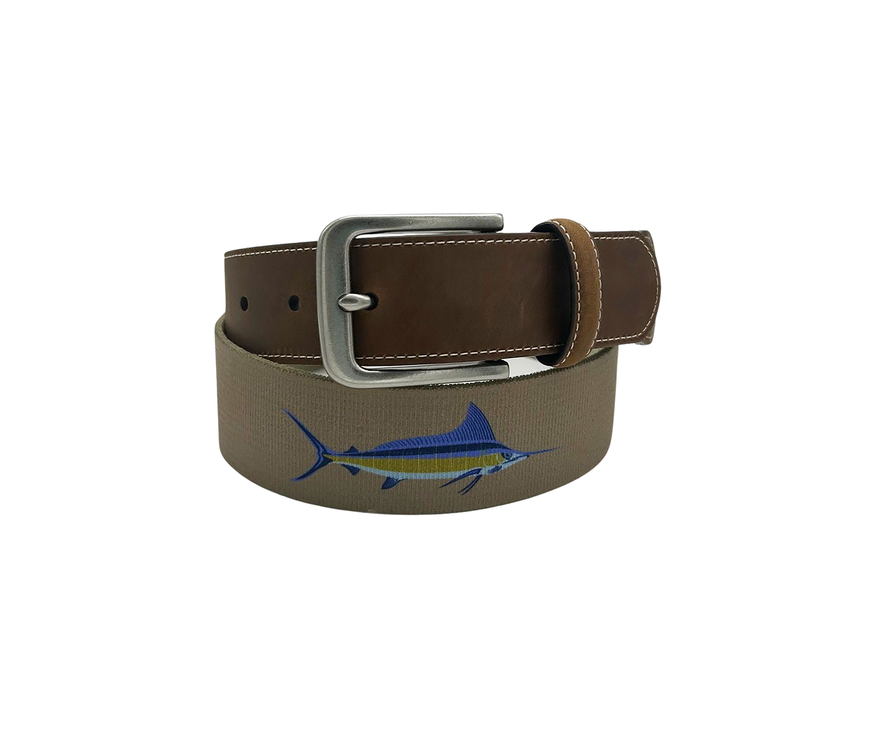Fish Embroidered Belt