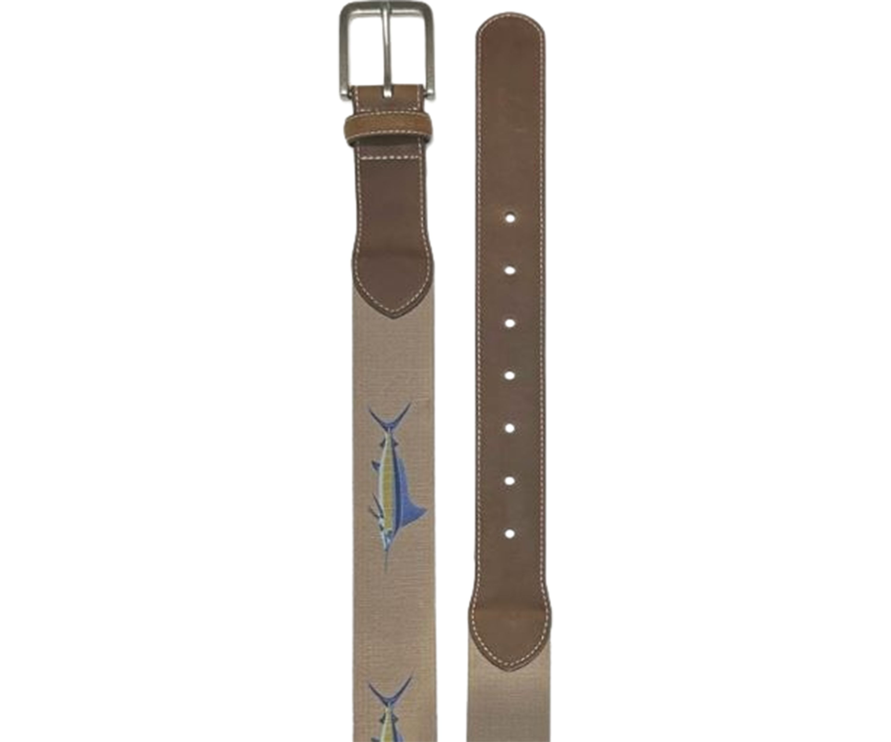 Fish Embroidered Belt