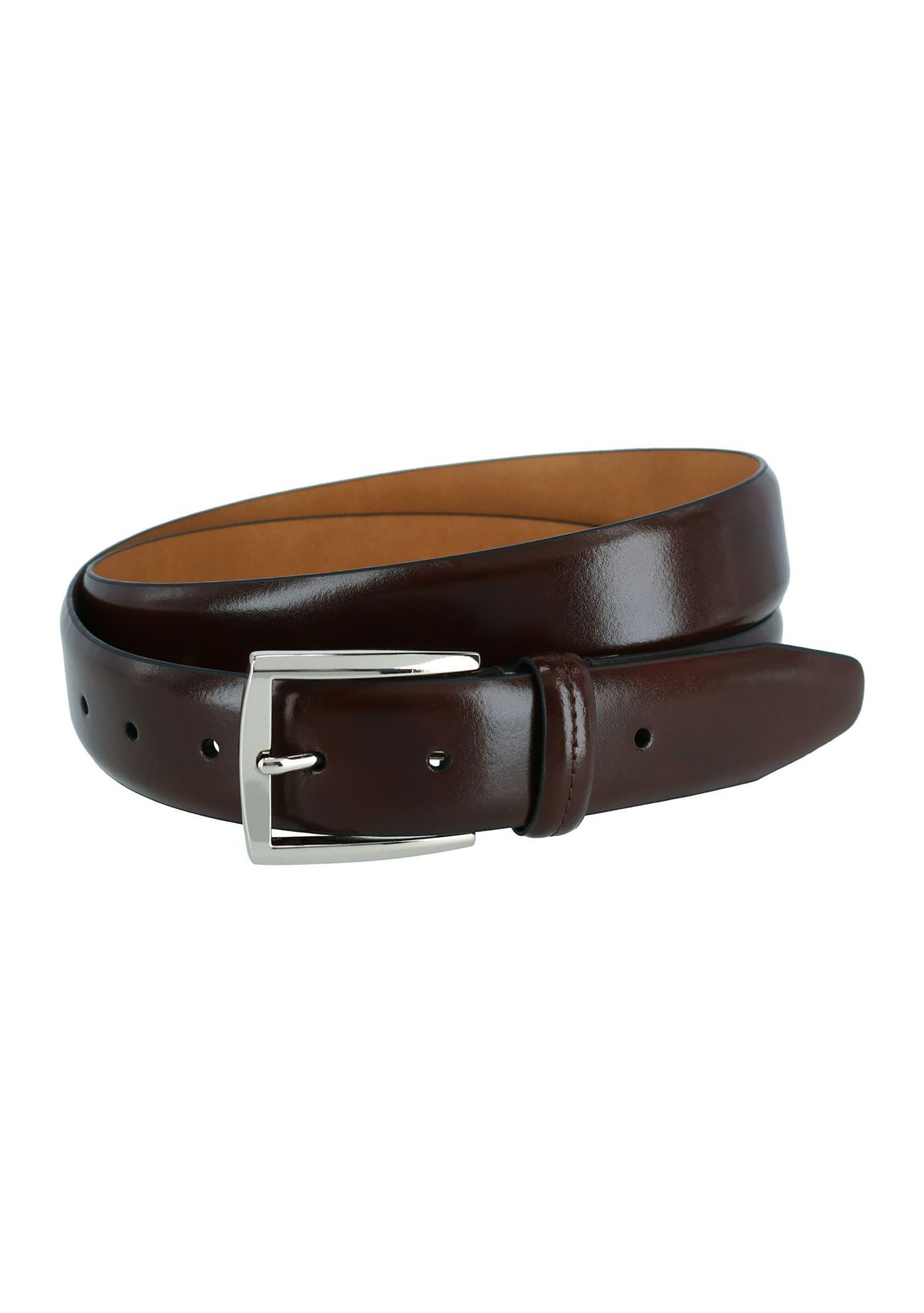 Mens Everymans 35 Millimeter Basic Leather Dress Belt