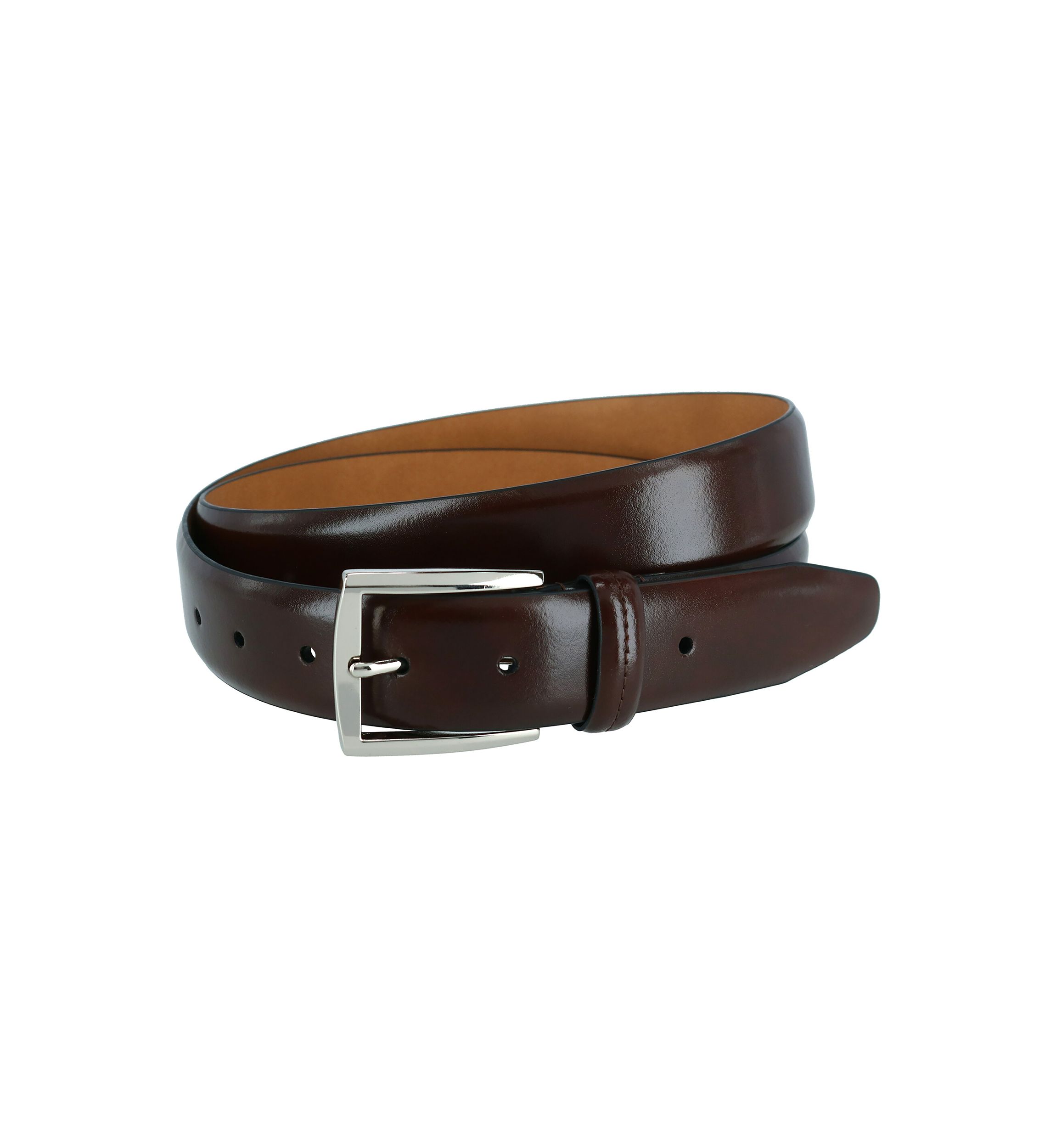 Mens Everymans 35 Millimeter Basic Leather Dress Belt
