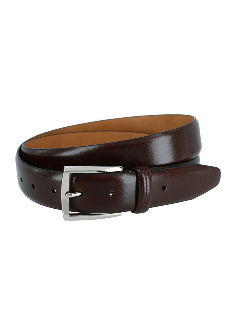 Mens Everymans 35 Millimeter Basic Leather Dress Belt