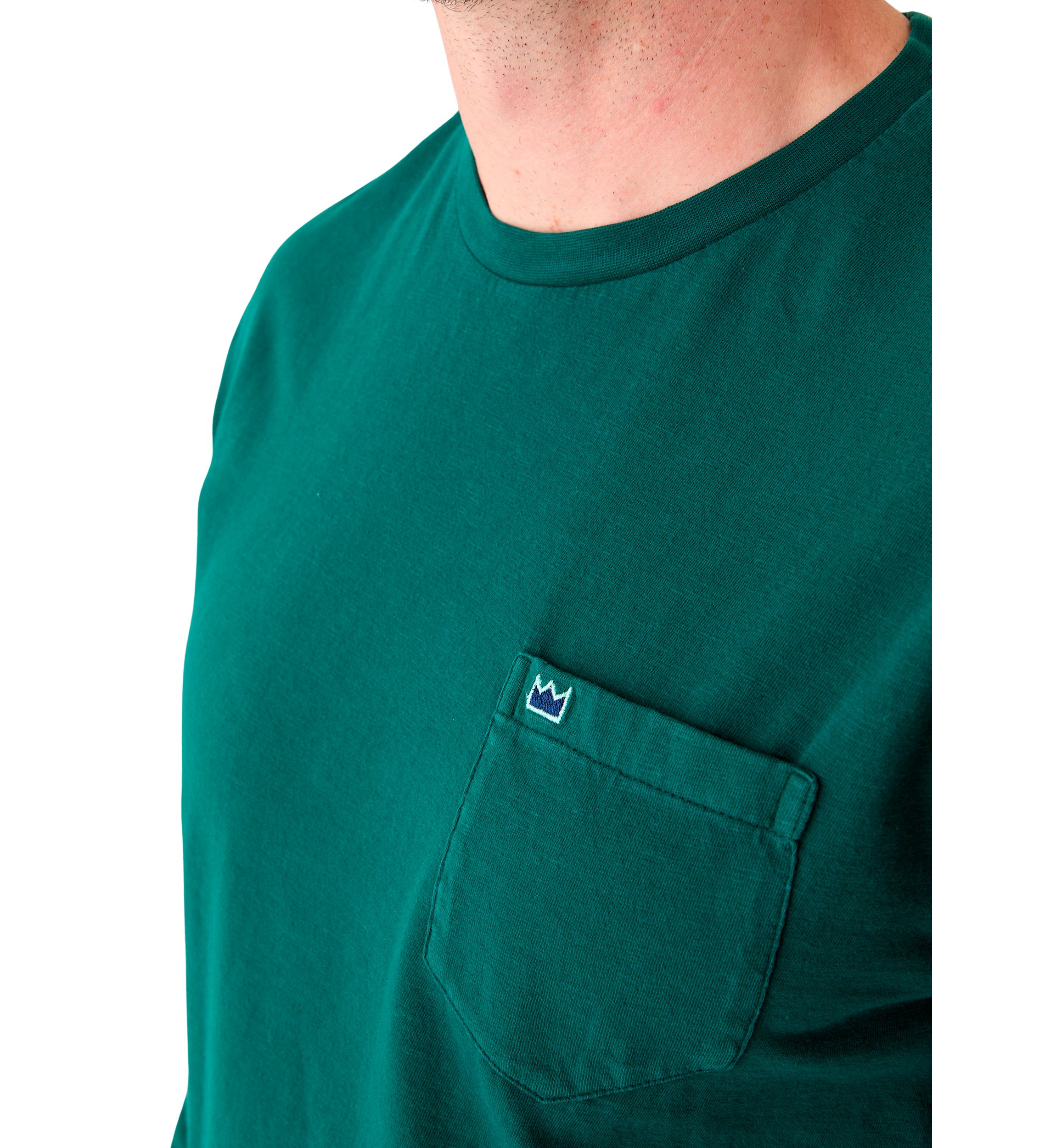 Slub Cotton Long Sleeve T-Shirt