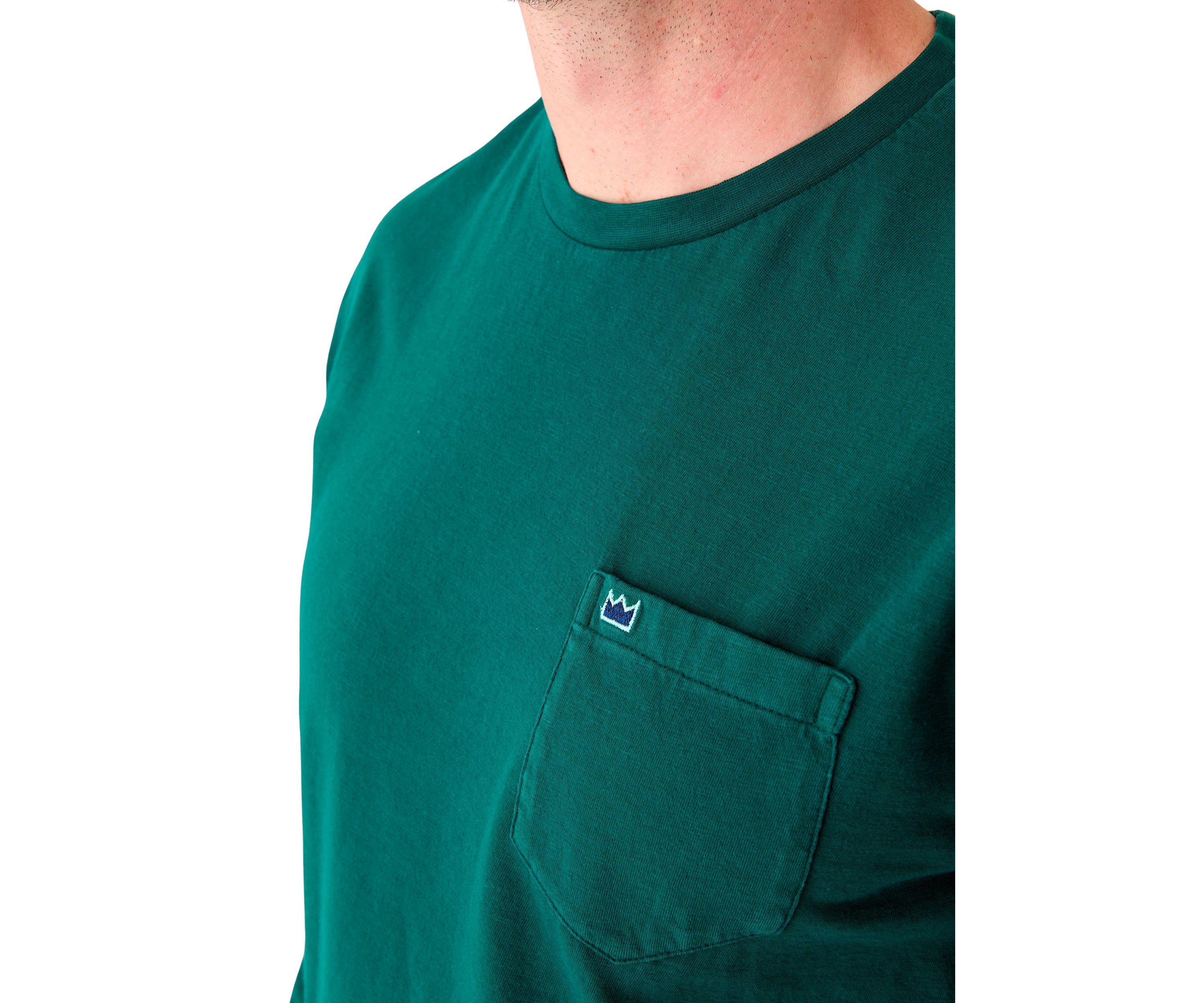 Slub Cotton Long Sleeve T-Shirt