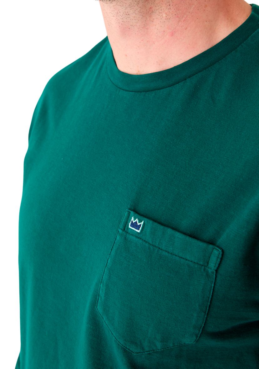 Slub Cotton Long Sleeve T-Shirt