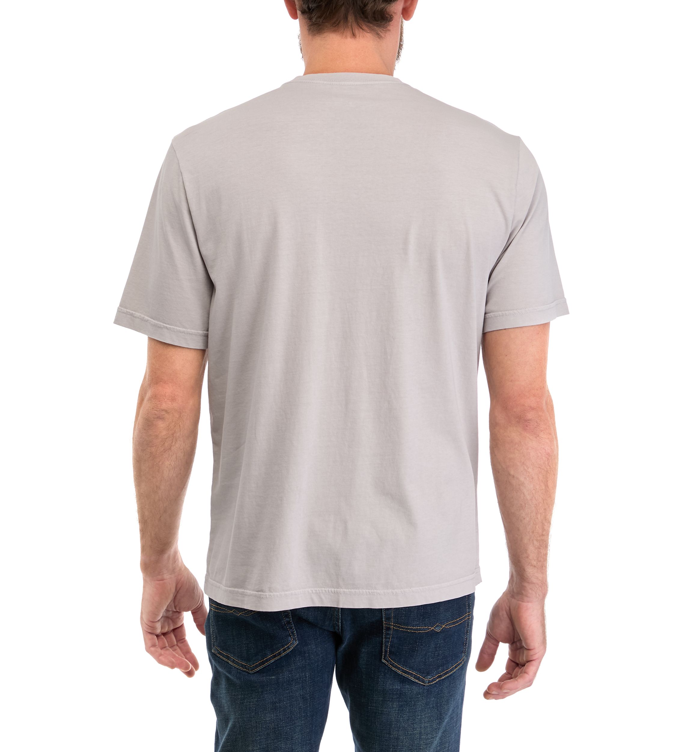 Short Sleeve Crew Neck Pocket T-Shirt