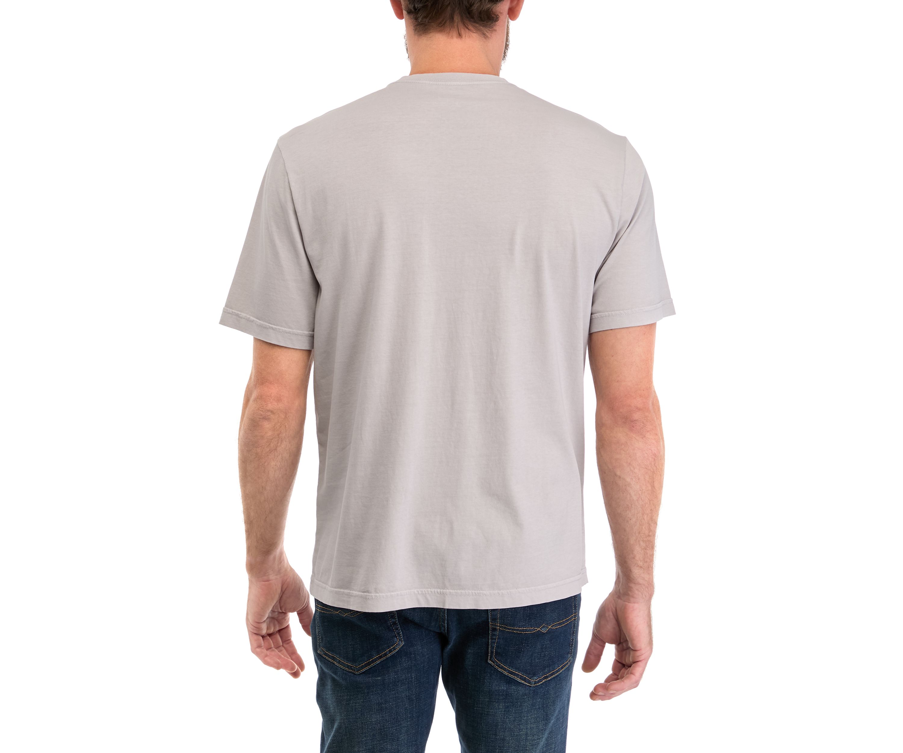 Short Sleeve Crew Neck Pocket T-Shirt