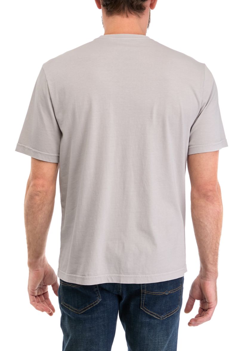 Short Sleeve Crew Neck Pocket T-Shirt
