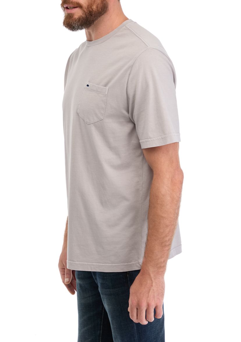 Short Sleeve Crew Neck Pocket T-Shirt