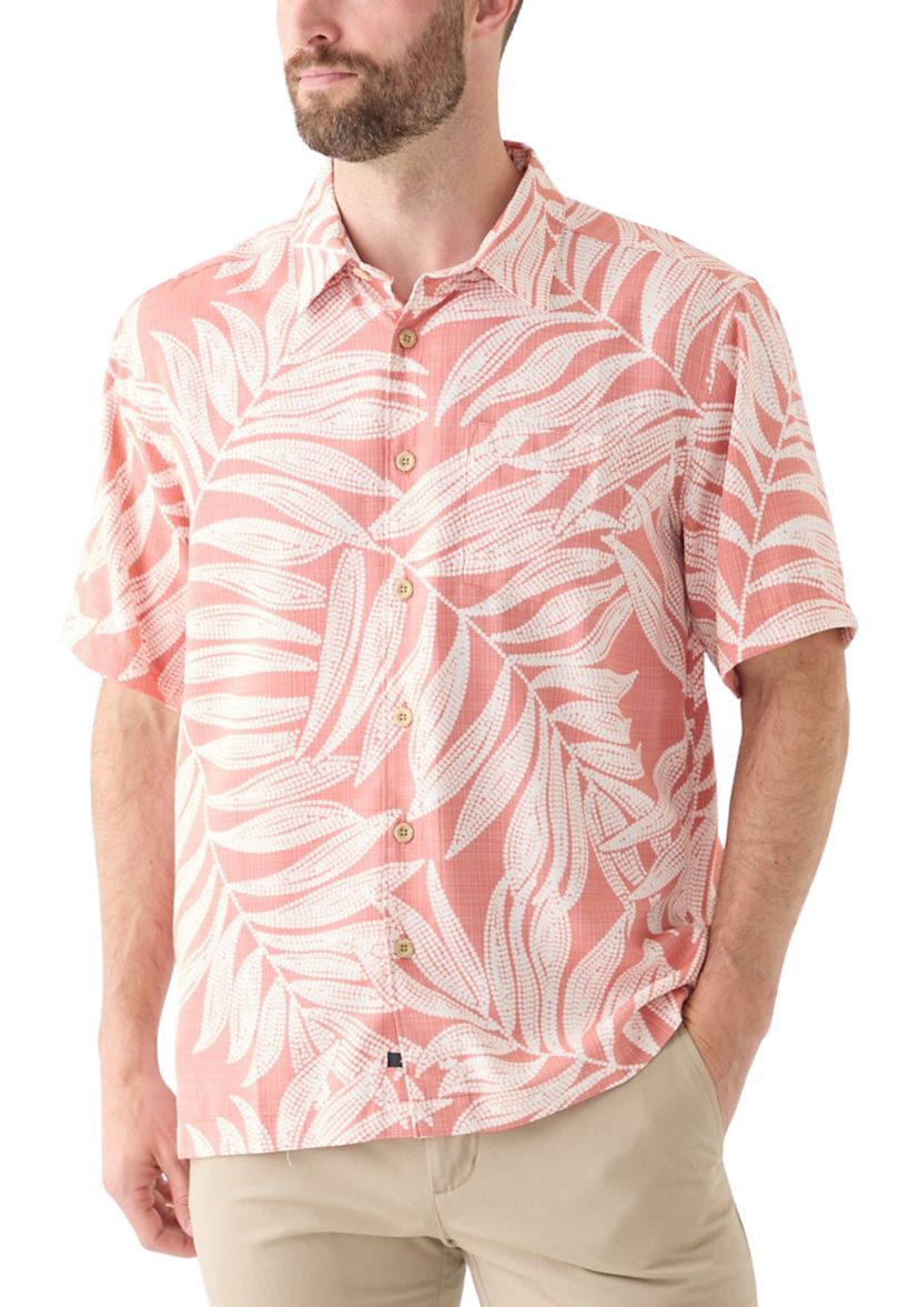 Mens Palu Bay Printed Woven Shirt