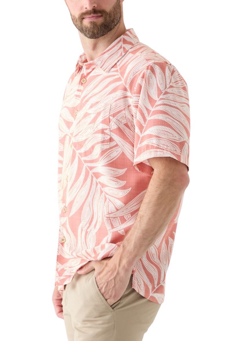 Mens Palu Bay Printed Woven Shirt