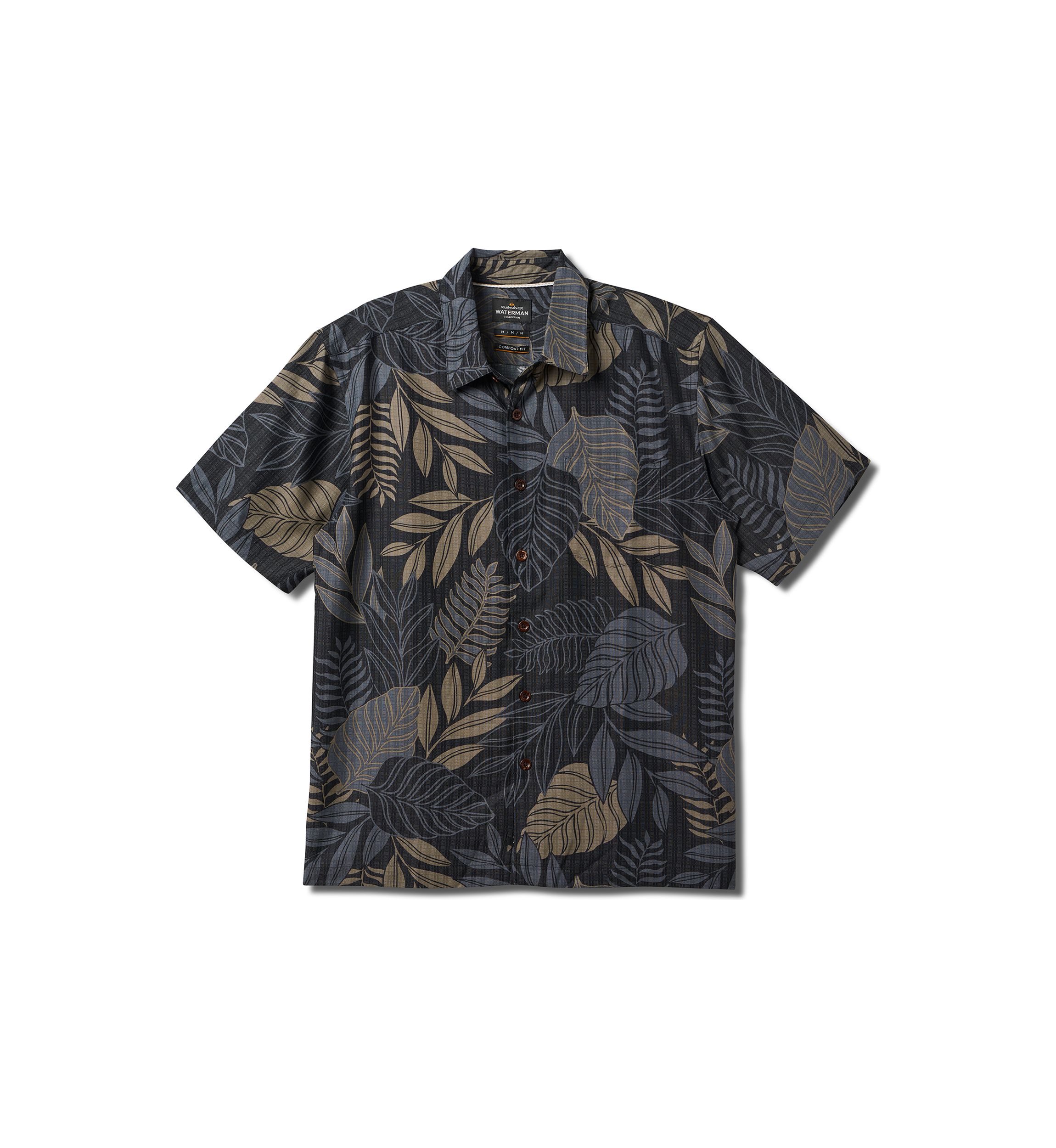 Mens White Sands Printed Woven Shirt