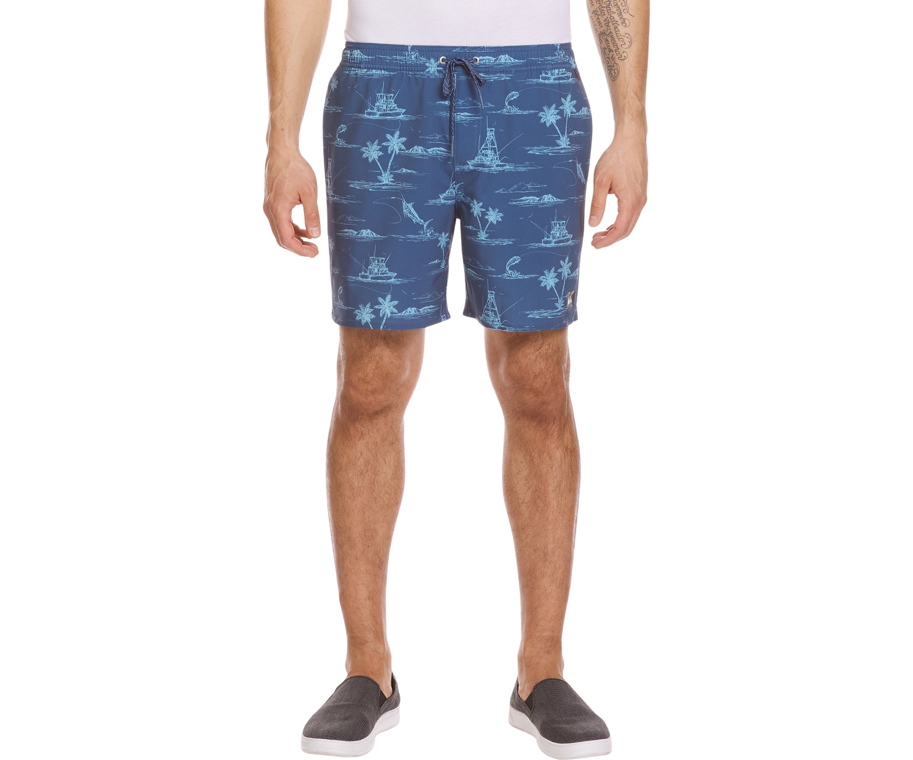 Paradise Found Volley Swim Trunks