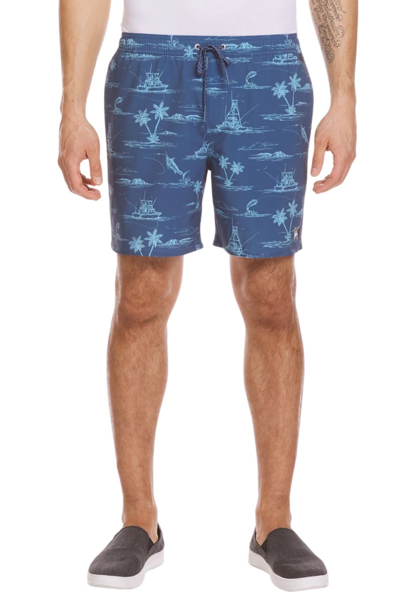 Paradise Found Volley Swim Trunks