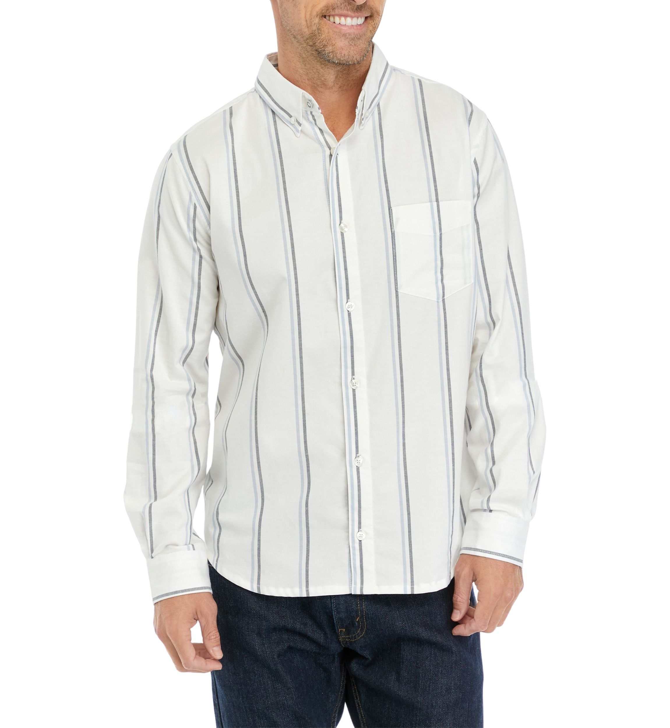 Striped Oxford Shirt 
