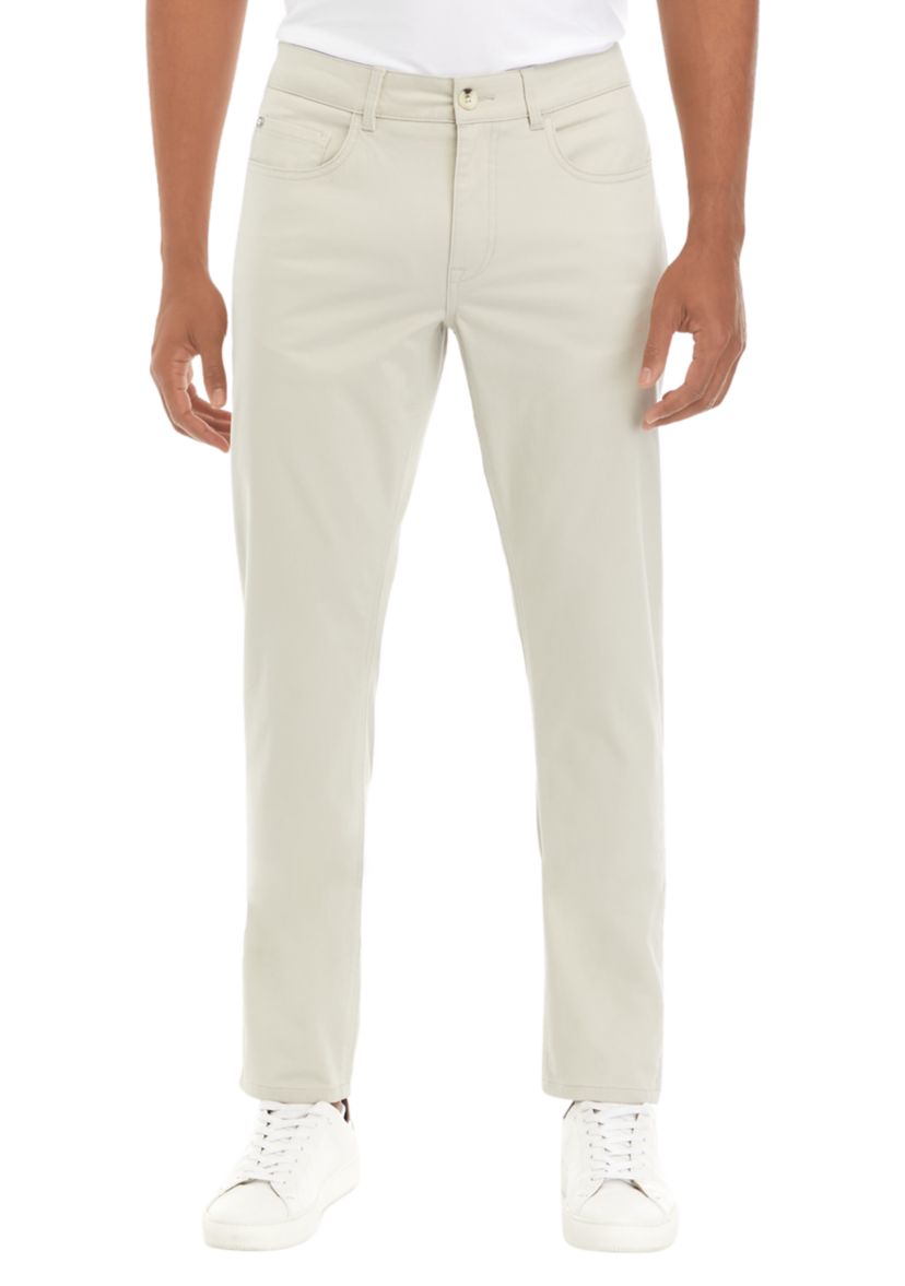 Mens Classic 5 Pocket Sateen Pants