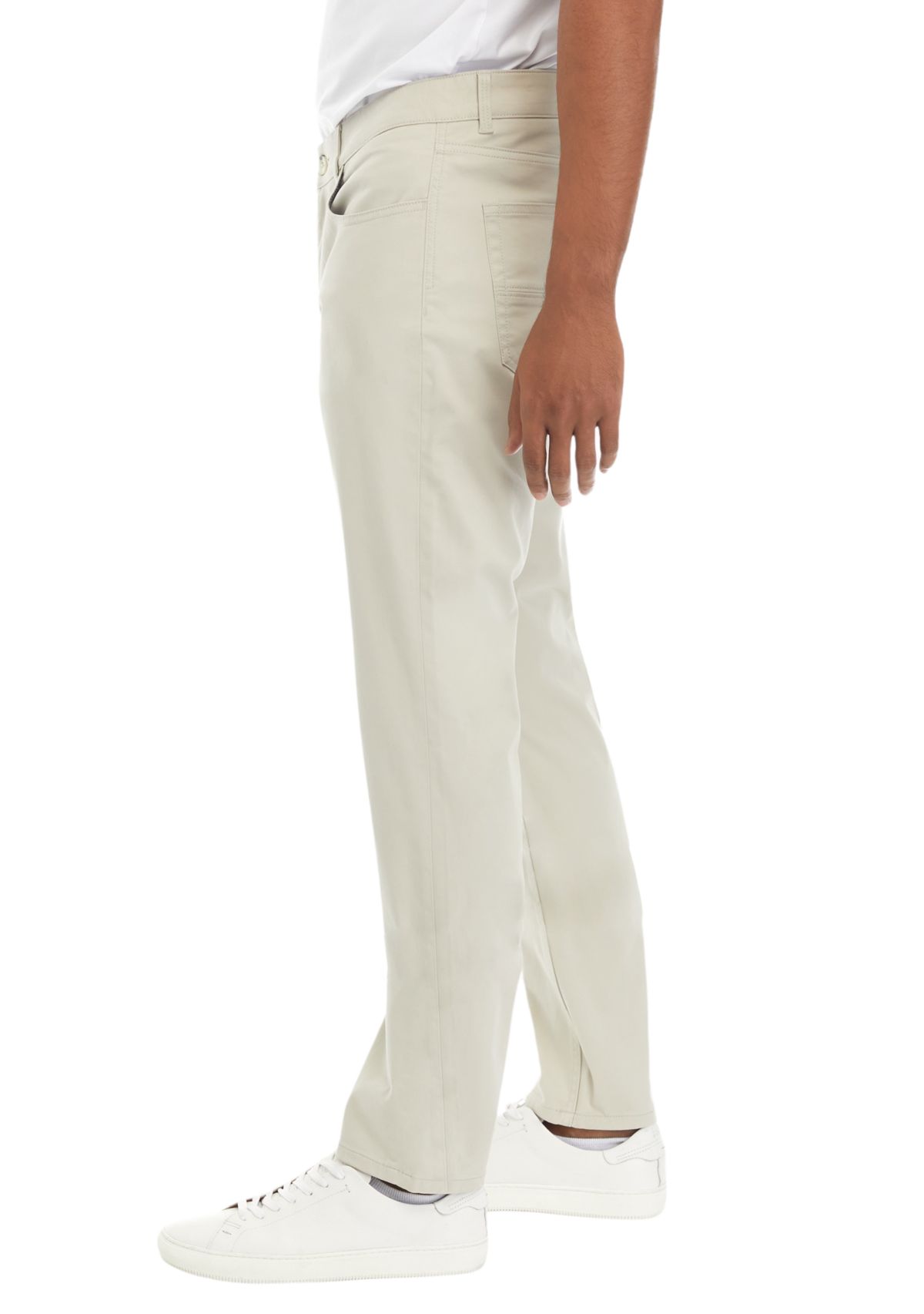 Mens Classic 5 Pocket Sateen Pants