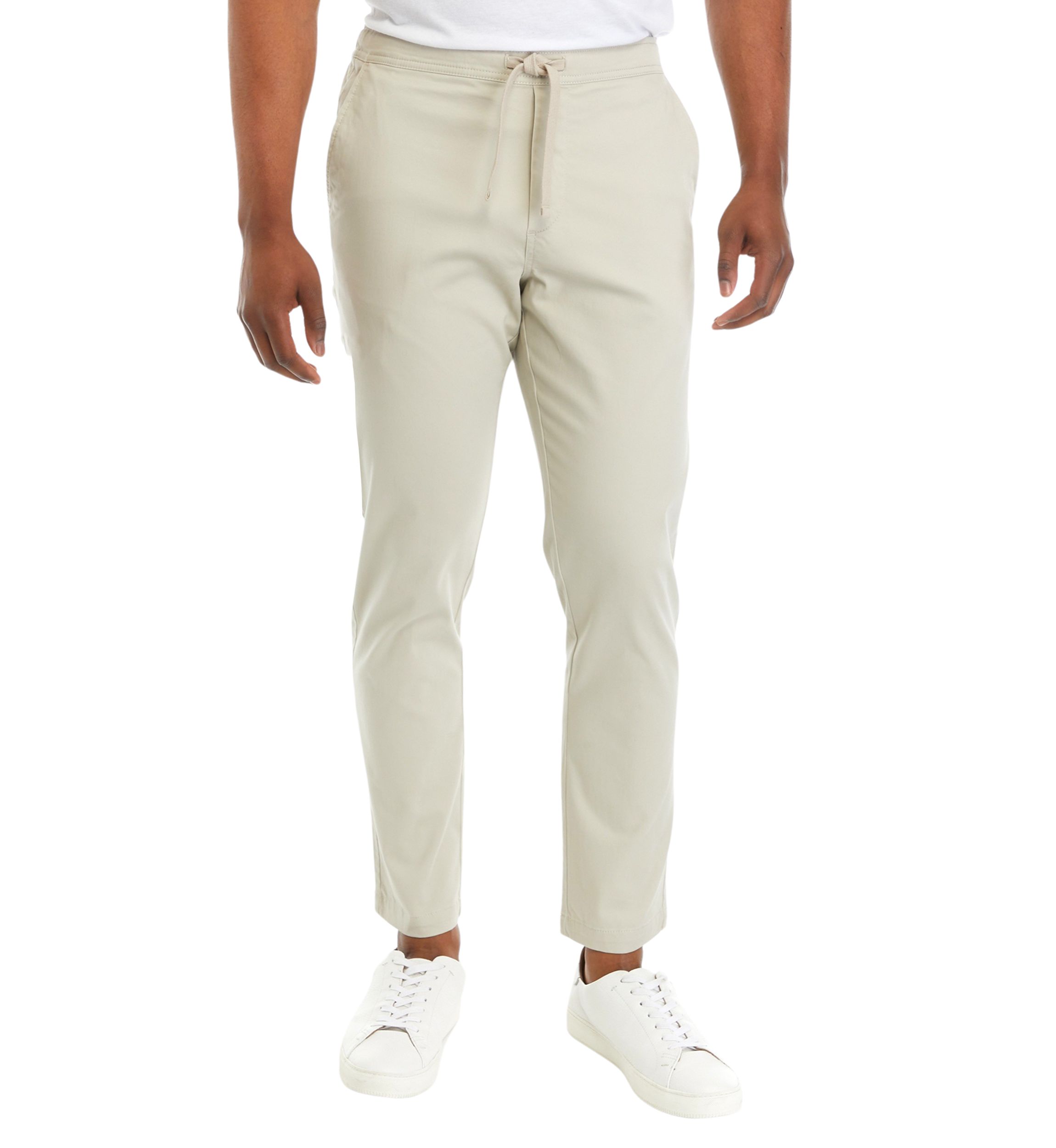 Mens Sateen Pull On Pants