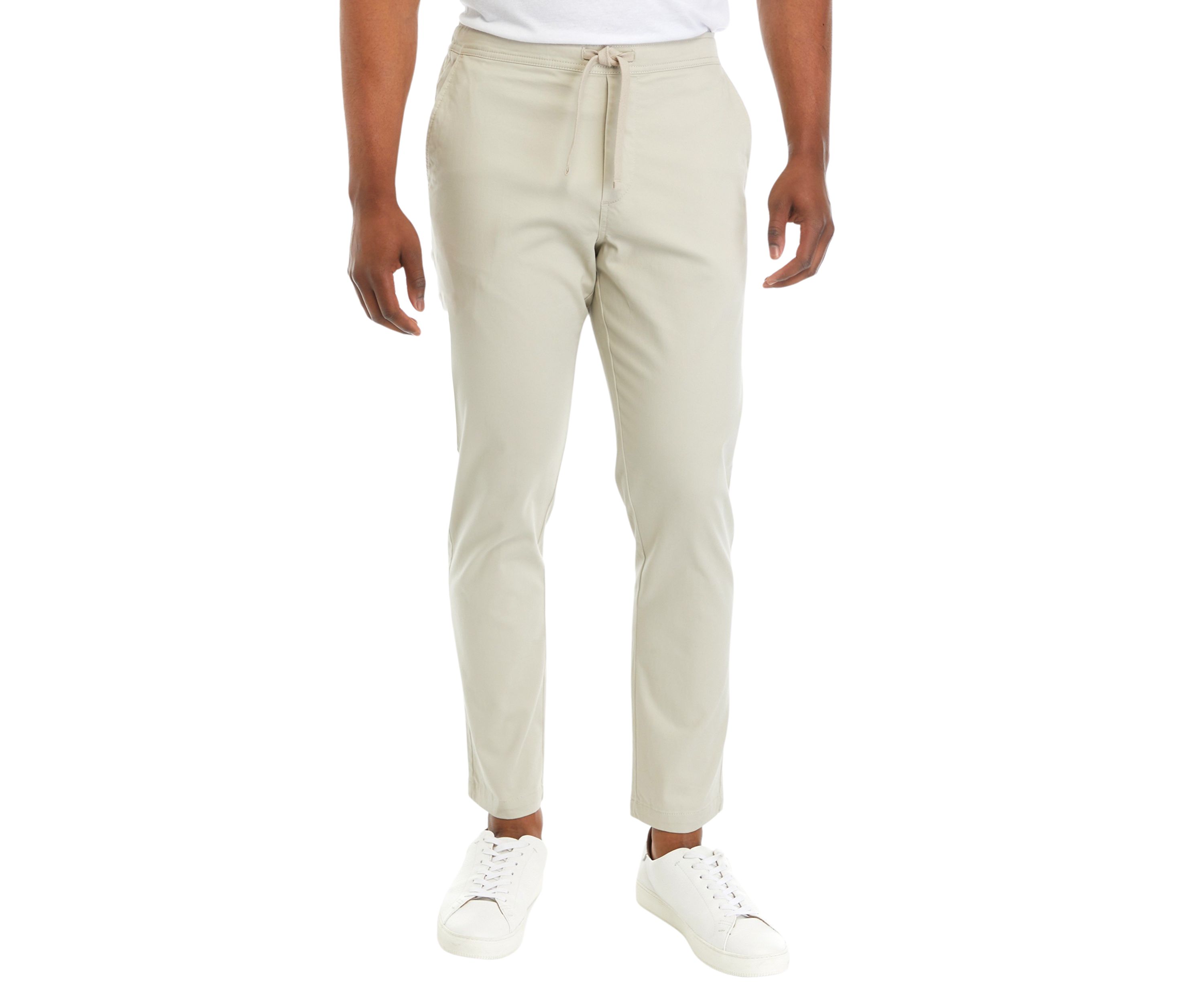 Mens Sateen Pull On Pants