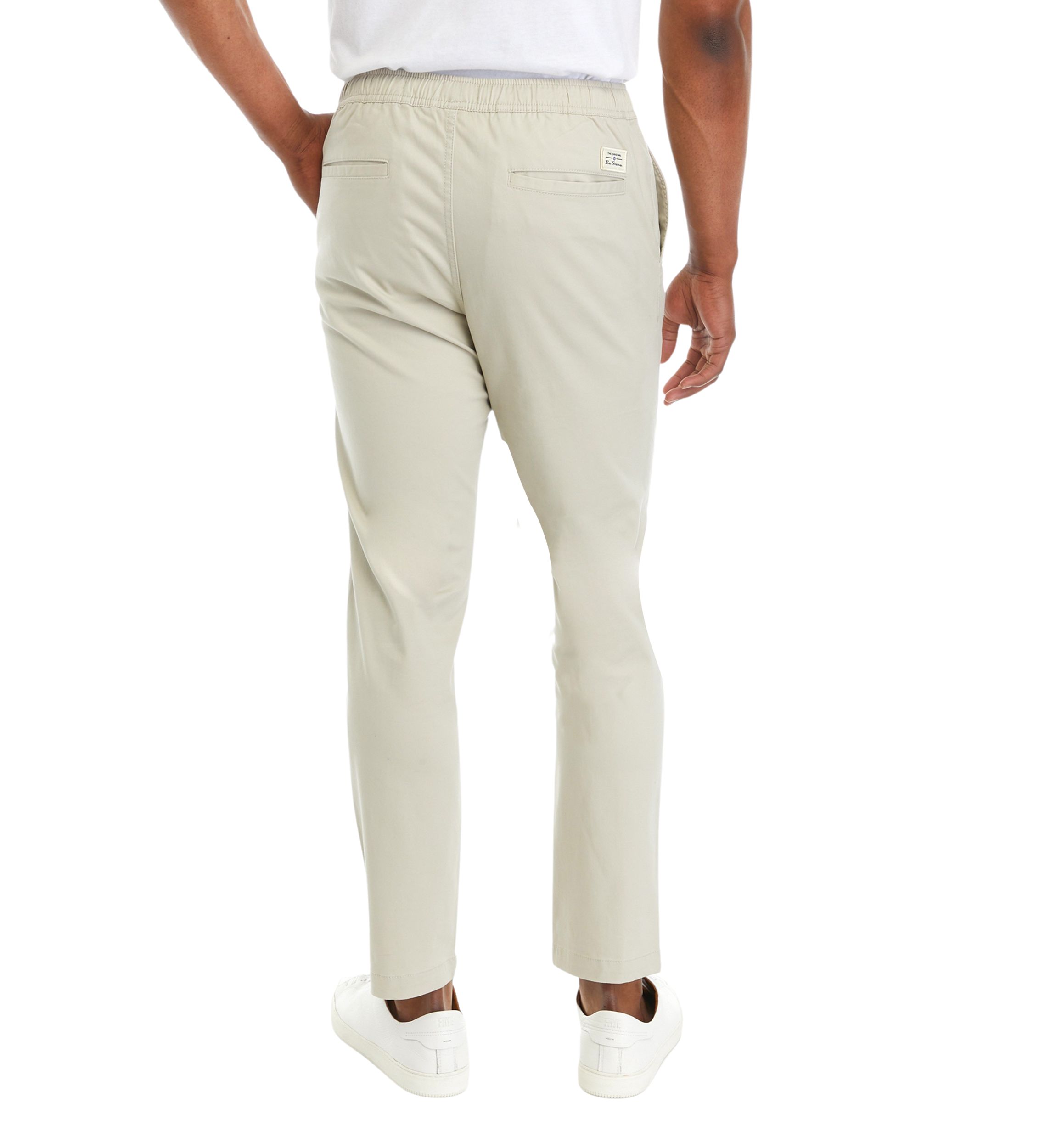 Mens Sateen Pull On Pants