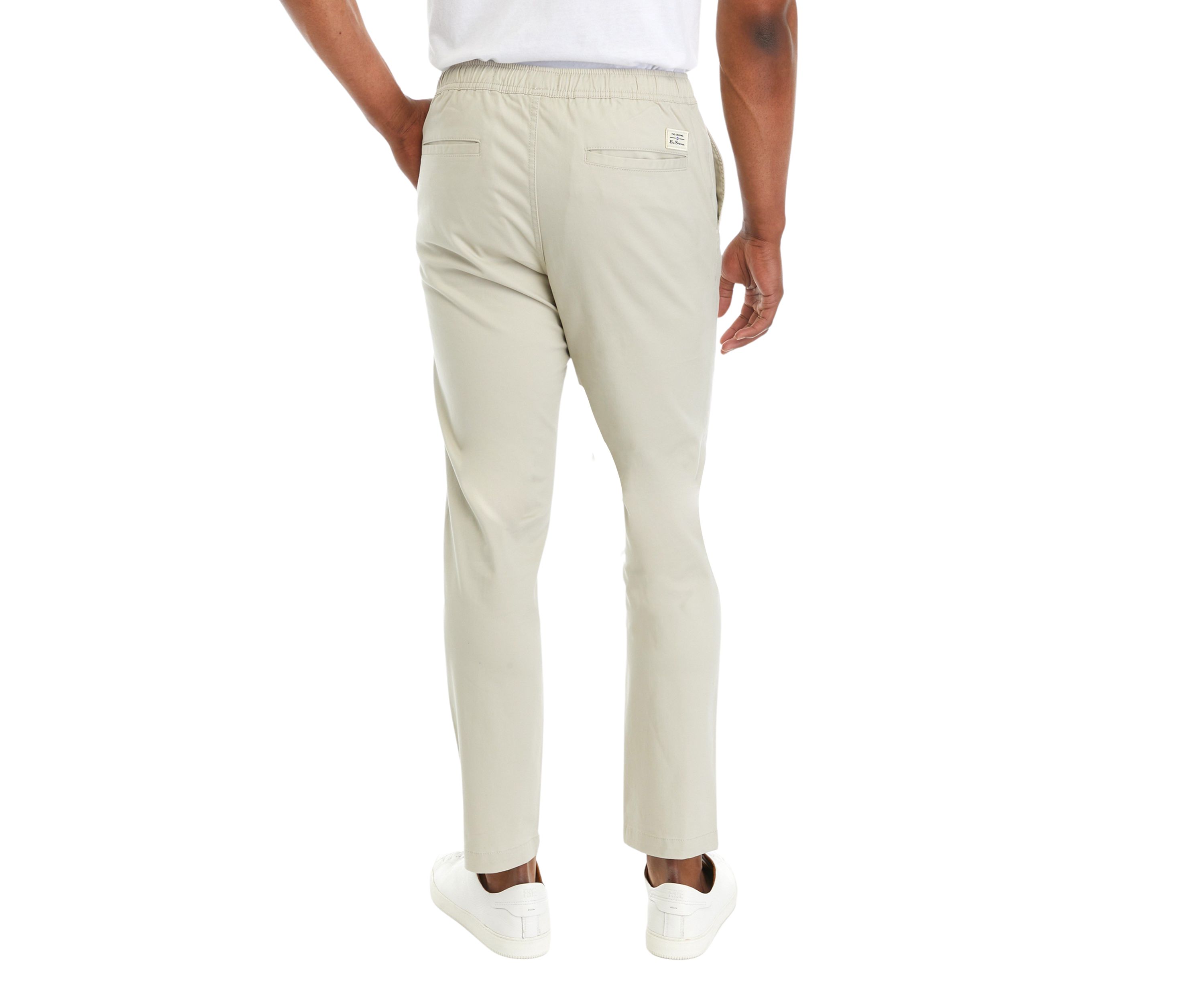 Mens Sateen Pull On Pants