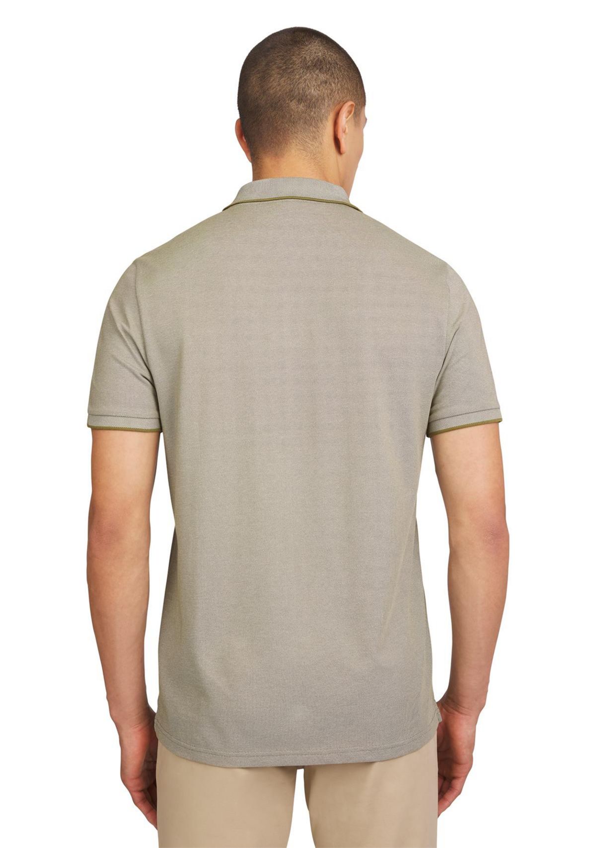 Mens Short Sleeve Solid Birdseye Piqué Polo Shirt